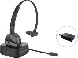 Conceptronic POLONA03BD - Bluetooth Mono Headset - Noise Cancelling Microfoon - Zwart