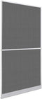 vidaXL - Hordeur - met - scharnieren - 120x240 - cm - antraciet