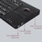 Perixx Periboard 514 Plus Toetsenbord (incl. trackball, 2x USB poorten, stille toetsen)