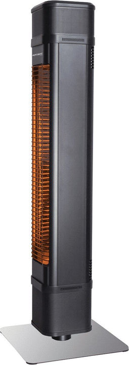 Eurom Heat and Beat Tower - Terrasverwarmer 2200 Watt - Bluetooth en LED verlichting