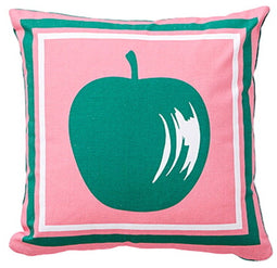 Kussen Benetton Groen Roze Appel 40 x 40 cm Vierkant