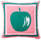 Kussen Benetton Groen Roze Appel 40 x 40 cm Vierkant