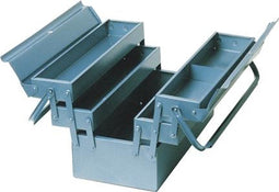 Erro Storage Gereedschapskist - 5-delig - 1 groot hoofdvak 4 sub-vakken - Blauw