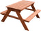 Sunny Dave Zand & Water Picknicktafel in Bruin voor kinderen - Multifunctionele Picknick tafel met 2 uitneembare kunststof bakken - FSC hout