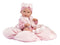 Llorens speelpop | Bimba Baby met roze bloemenkussen en accessoires | 35 cm | 7-delig