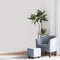vidaXL - Vliesbehang - 3D - effen - 10x0,53 - m - wit