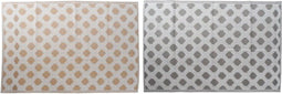 Tapijt DKD Home Decor Zwart Grijs Polypropyleen (2 pcs) (150 x 210 x 1 cm)