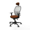 Jorquera Piqueras y Crespo 1D036G1 - Bureaustoel met hoofdsteun - Verstelbare hoogte - Wit Bruin