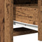 vidaXL - Highboard - uit - Oude - Hout - 40x41x135 - cm