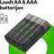 GP ReCyko M451 - Snellader voor 4 AA/AAA batterijen - Inclusief 4 oplaadbare AA-batterijen (2600 mAh)