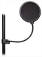 König & Meyer 23956 - Popfilter - Dubbele nylon paraplu 130mm - Zwart