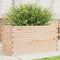 vidaXL - Plantenbak - 90x40x46 - cm - massief - grenenhout