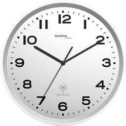 Techno Line WT 8500-2 silber Wandklok radiografisch 30 cm x 4.1 cm Zilver