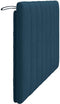 vidaXL Hanko - Hoofdbordkussen - Fluweel - 120 cm - Blauw