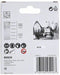 Bosch 2608620730 X-Lock Komstaalborstel met gegolfde draad - Vermessingd - 0,3 x 75mm