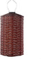 Lumiz Solar Tuinverlichting - Tuinverlichting op zonne energie - Tuinverlichting - Buitenlampjes - Tuinverlichting op zonneergie - Buitenverlichting - Decoratie - Folia Cylinder - 28 cm - Taupe