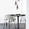 Eettafel Jiska 140x140 - zwart
