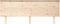 vidaXL - Hoofdbord - 204x6x82,5 - cm - massief - grenenhout