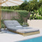 vidaXL Futon slaapbank met matras 90x206x11 cm geïmpregneerd hout-VXL-846765