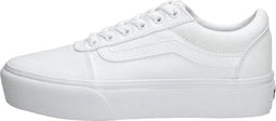 VANS WM Ward Platform (canvas) white -Maat 37