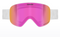 SunGod Vanguards - Skibril - Dubbele cilinderlens met Active Anti-Fog - Wit/Roze