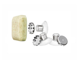 Zeephouder - Classic - Set van 3 - zuignap en magneet - Classic - set van 3