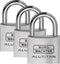 Burg Wächter 36251 Hangslot 40.00 mm Gelijksluitend Aluminium Sleutelslot