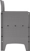 vidaXL - Tuinmeubels - met - Kussens - 4 - stuks - Lichtgrijs - Poly - Rattan
