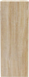 vidaXL Wandkast - 34,5x32,5x90 cm - bewerkt hout - sonoma eiken