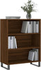 vidaXL - Schappenkast - 69,5x32,5x90 - cm - bewerkt - hout - bruin - eikenkleur