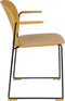 ANLI STYLE ARMCHAIR STACKS OCHRE