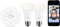 Philips Hue Lux - Starter Pack - Incl. Bridge 1.0 - Warm wit licht (2 stuks)
