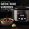 DistinQ Slowcooker 8L - 320 Watt - Keramische Binnenpan - Zilver