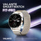 Valante Fit-Pro Smartwatch - Smartwatch Dames en Heren - Rosé goud staal - 41 mm - Stappenteller - Hartslagmeter - Bloeddrukmeter - Bellen via Bluetooth