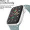 imoshion Siliconen⁺ bandje - Geschikt voor Apple Watch 1, 2, 3, 4, 5, 6, 7, 8, 9, 10 (42 mm), SE - 38/40/41 mm - Groen - S/M