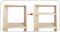 Astigarraga Dinamic - Kast legplank - Draagkracht 50 kg - Bruin