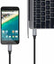Aukey USB-C Male to USB-C Male kabel - 1m - Grijs Zwart