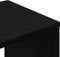 vidaXL - TV-kasten - 2 - stuks - Zwart - Eiken - 100x30x30 - cm - Bewerkt - Hout