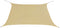 vidaXL - Zonnescherm - vierkant - 6x6 - m - oxford - stof - beige