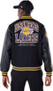 New Era - LA Lakers - NBA Patch Black Varsity Jacket