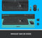 Logitech MK540 Advanced - Draadloze Toetsenbord- en Muiscombinatie - Ergonomisch - Azerty BE
