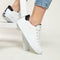 Skechers Side Street-Tegu Dames Sneakers - Air-Cooled Memory Foam - White