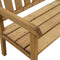 AXI Charlotte Tuinbank van hout 110 cm - Bruin - 2-persoons bank - Hoge rugleuning - FSC hout - 110x63x97cm