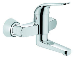 GROHE Euroeco - Wastafelmengkraan - Wandmontage - Chroom