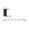 Paulmann Plug & Shine - Verbindingskabel 10m 5 uitgangen IP68 - Zwart