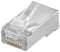 RJ45 Stekker - CAT5e - STP - 8P8C - Basic - Transparant - 10 stuks