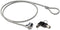 Ewent EW1242 - Laptopslot - 1.5m staalkabel met 2 sleutels (2 stuks)