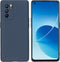 iMoshion Hoesje Geschikt voor Oppo Reno 6 Pro 5G Hoesje Siliconen - iMoshion Color Backcover - Donkerblauw