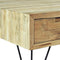 vidaXL - Salontafel - 80x80x40 - cm - massief - teakhout