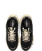 POSH by Poelman LOLA - Dames sneakers - Chunky zool - Zwart met goud